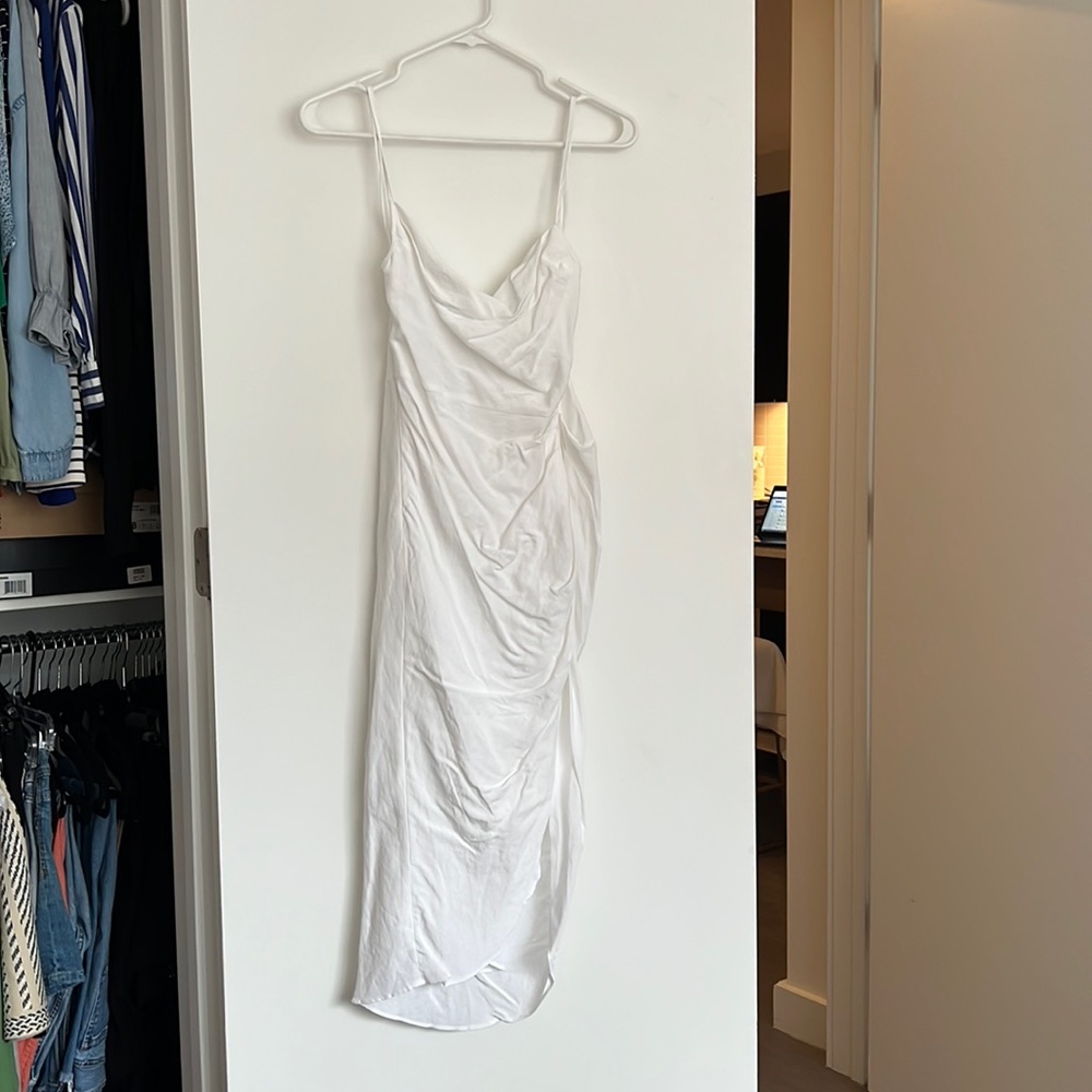 NWOT Amanda Uprichard Jasalina dress in white